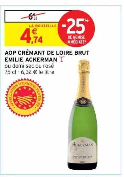 aop crémant de loire brut emilie ackerman