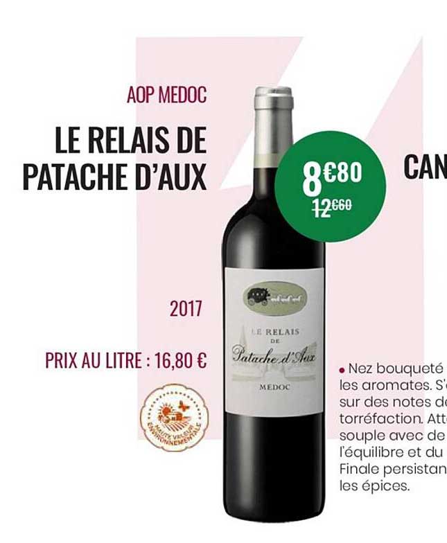 aop médoc le relais de patache d'aux 2017