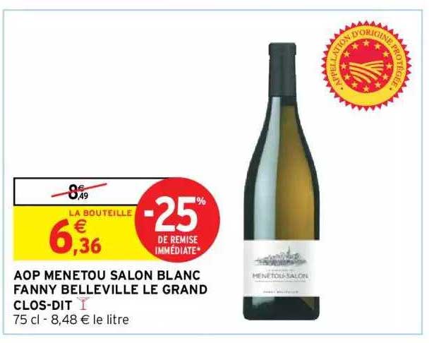 aop menetou salon blanc fanny belleville le grand clos-dit