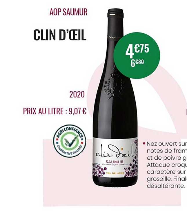 aop saumur clin d'oeil