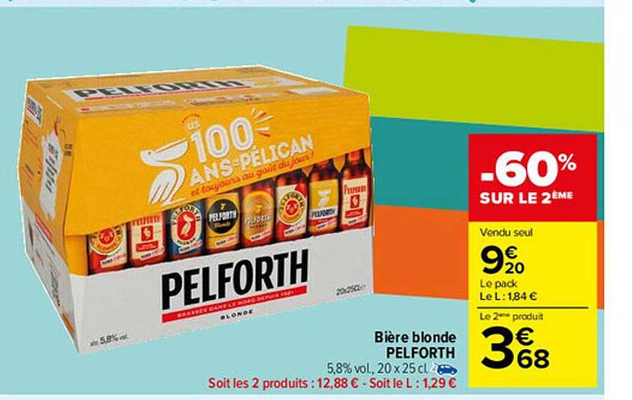 Bière Blonde Pelforth