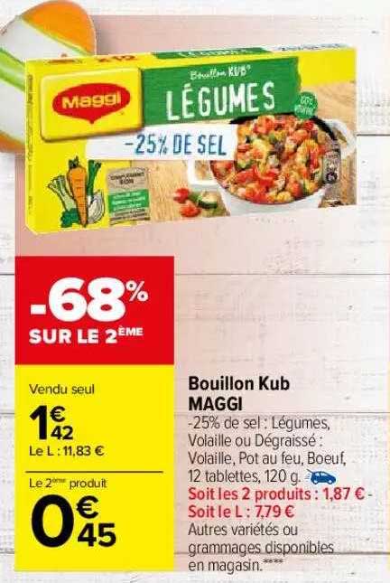 Bouillon Kub Maggi