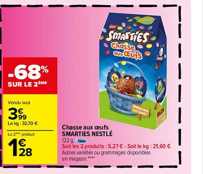 Chasse Aux Oeufs Smarties Nestlé