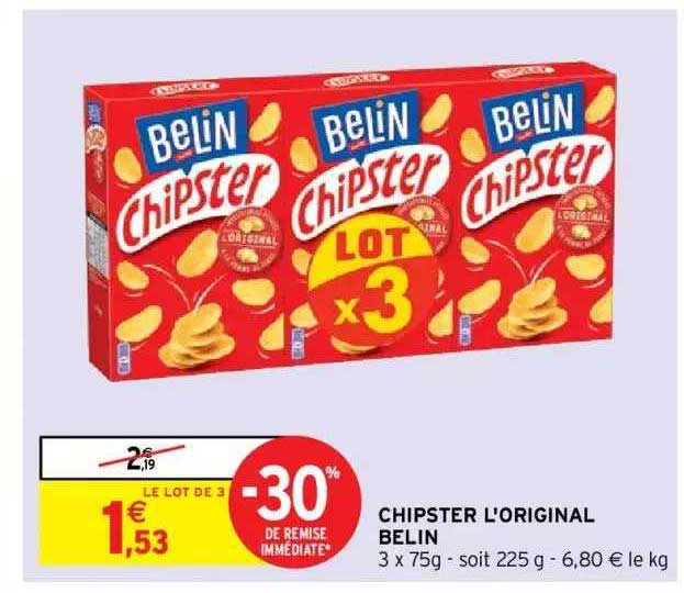 Chipster L'original Belin