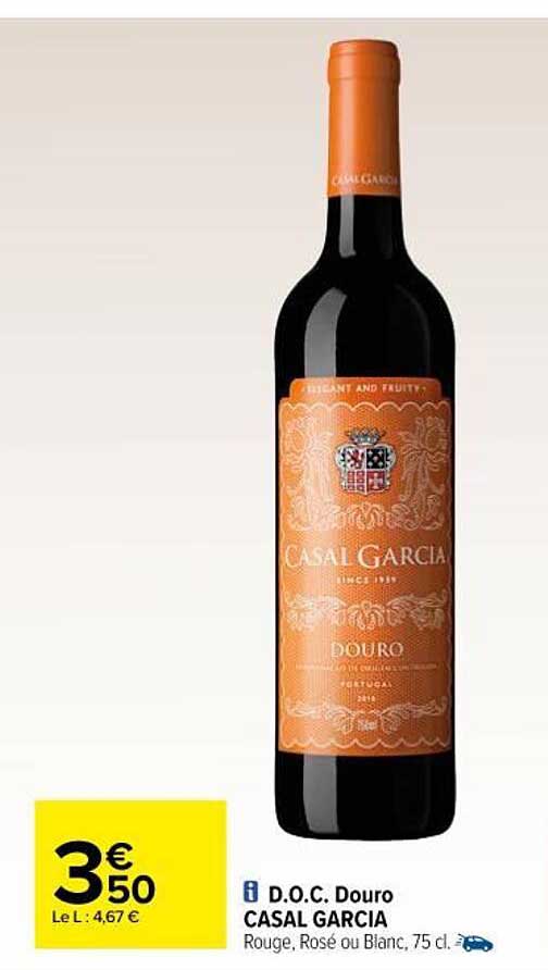 d.o.c. douro casal garcia