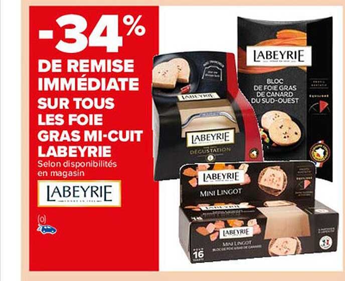 foie gras mi-cuit labeyrie