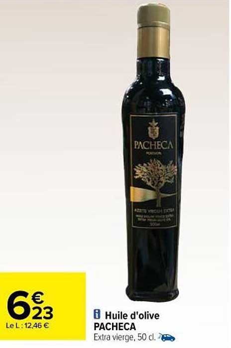 huile d'olive pacheca