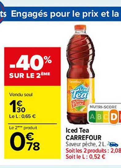 Iced Tea Carrefour