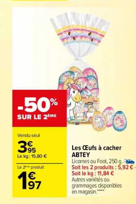 les oeufs à cacher abtey