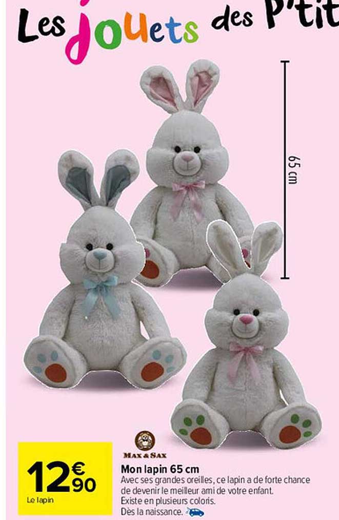 mon lapin 65 cm