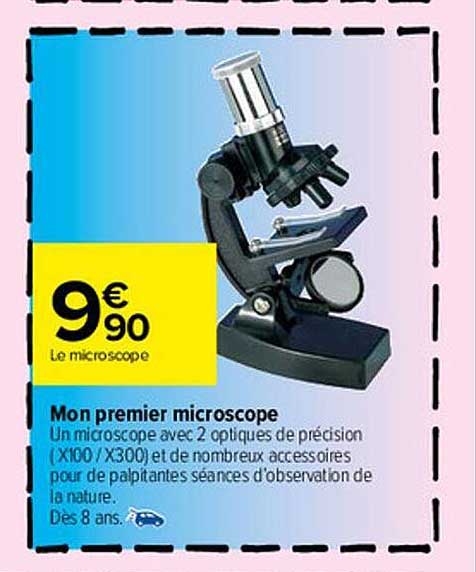 mon premier microscope