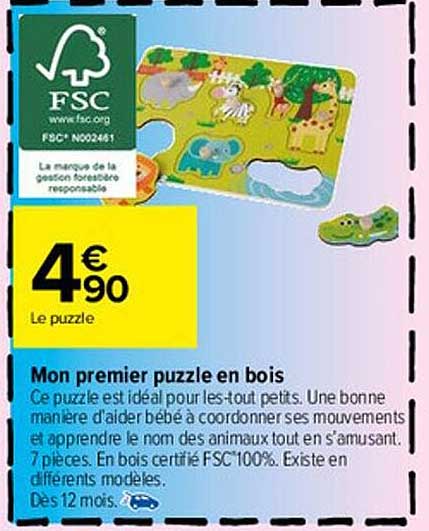 mon premier puzzle en bois