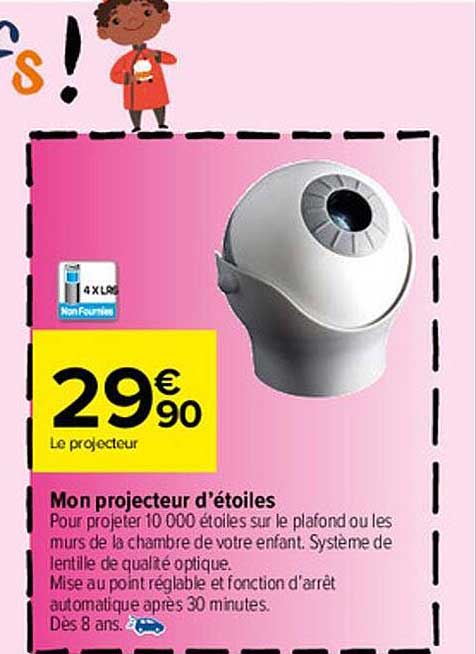 mon projecteur d'étoiles