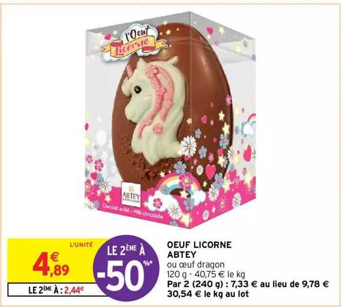 œuf licorne abtey