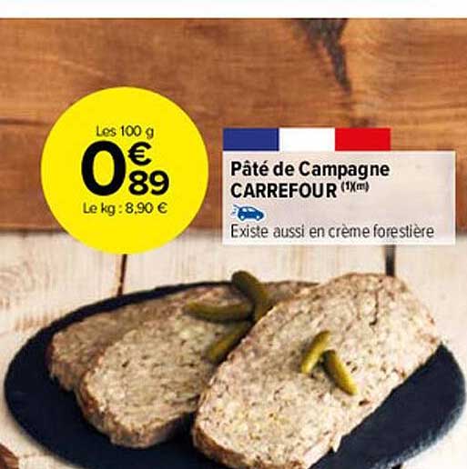 Pâté De Campagne Carrefour