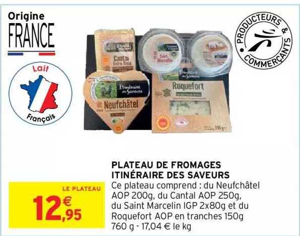 Plateau De Fromages Itinéraire Des Saveurs