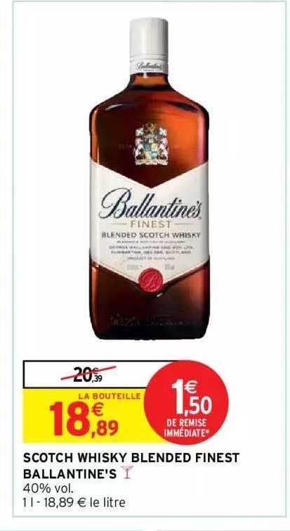 Scotch Whisky Blended Finest Ballantine's