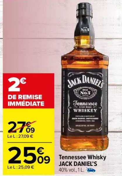 tennessee whisky jack daniel's