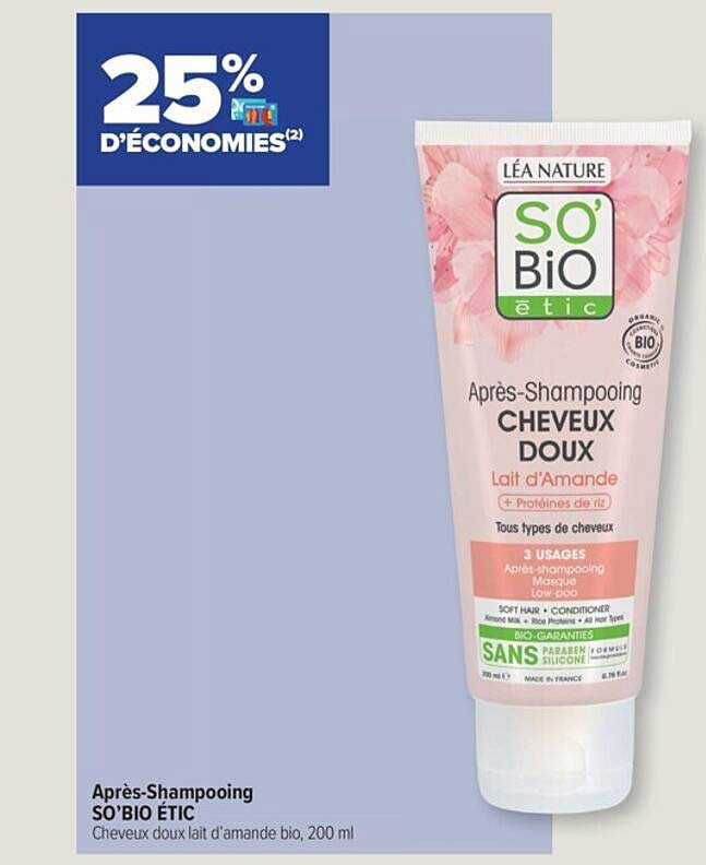 après-shampooing so'bio étic