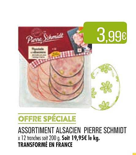 Assortiment Alsacien Pierre Schmidt