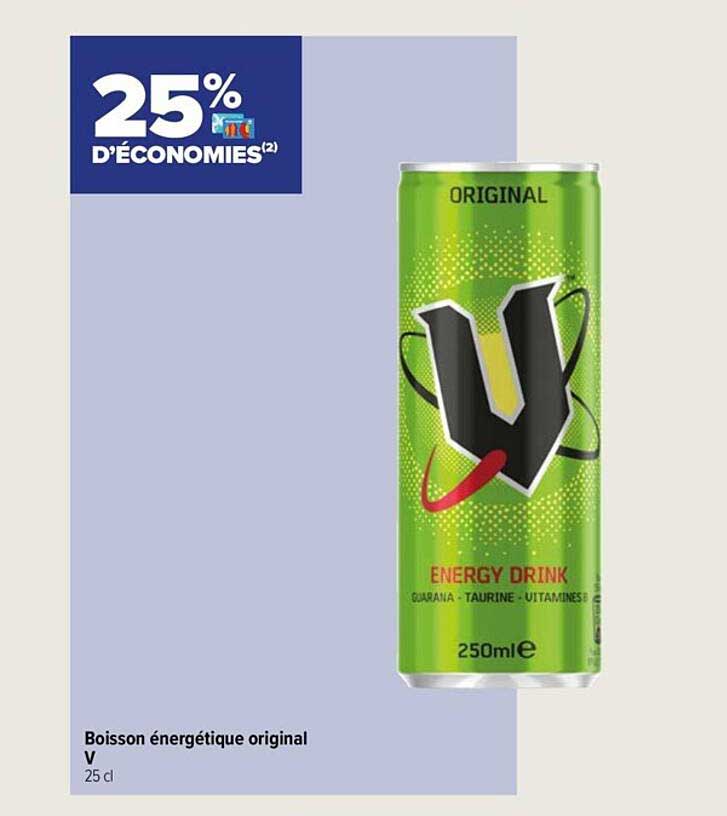 boisson énergétique original v