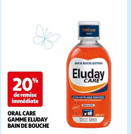oral care gamme eluday bain de bouche