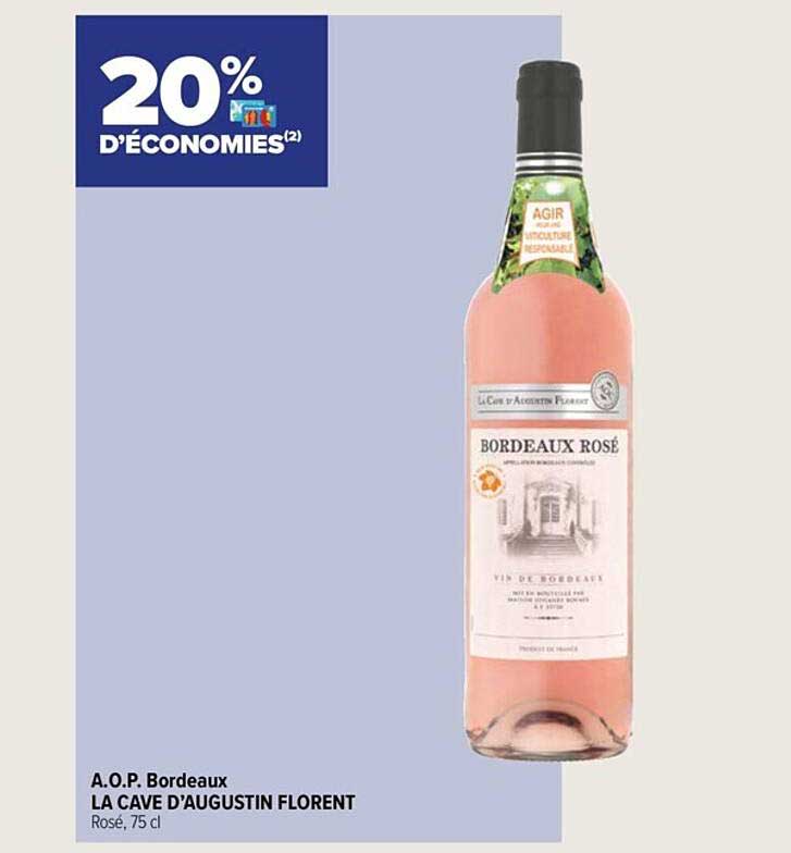 a.o.p. bordeaux la cave d'augustin florent