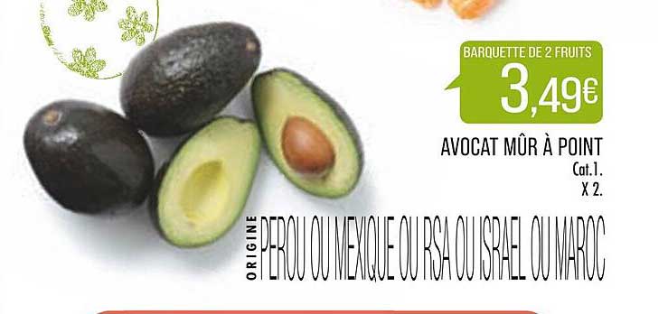 Avocat Mûr à Point