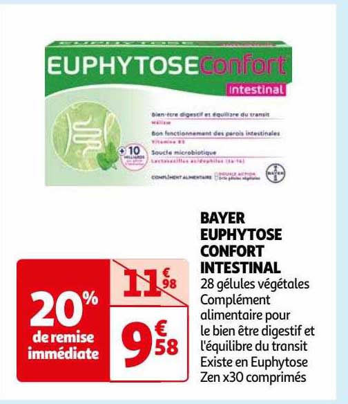 Bayer Euphytose Confort Intestinal