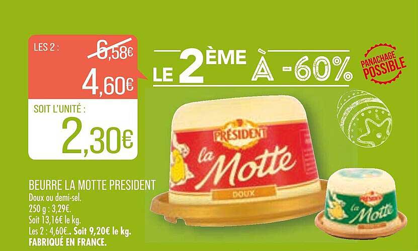 beurre la motte président