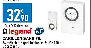 carillon sans fil legrand