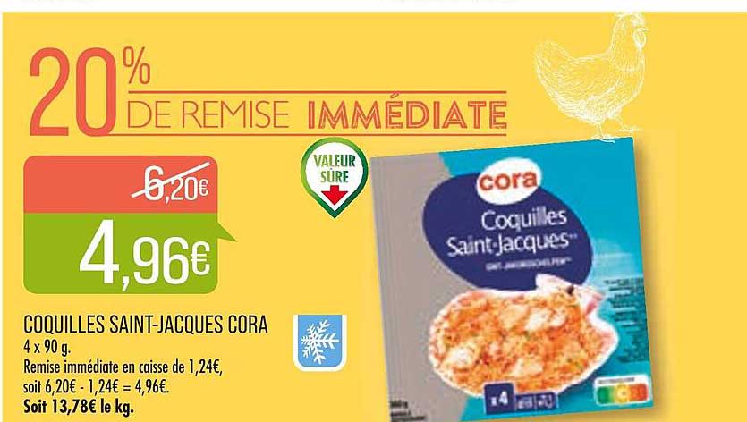 coquilles saint-jacques cora