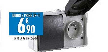 double prise 2p+t