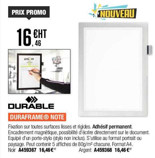 duraframe note durable
