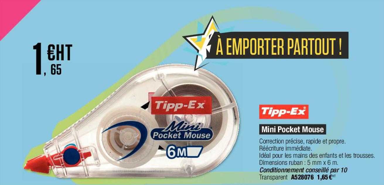 mini pocket mouse tipp-ex