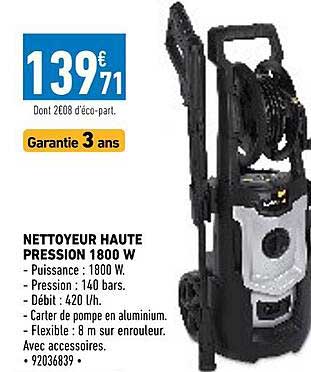 Nettoyeur Haute Pression 1800w