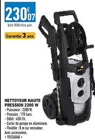 nettoyeur haute pression 2200w