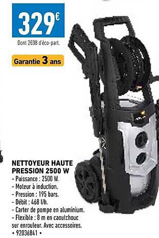 nettoyeur haute pression 2500w