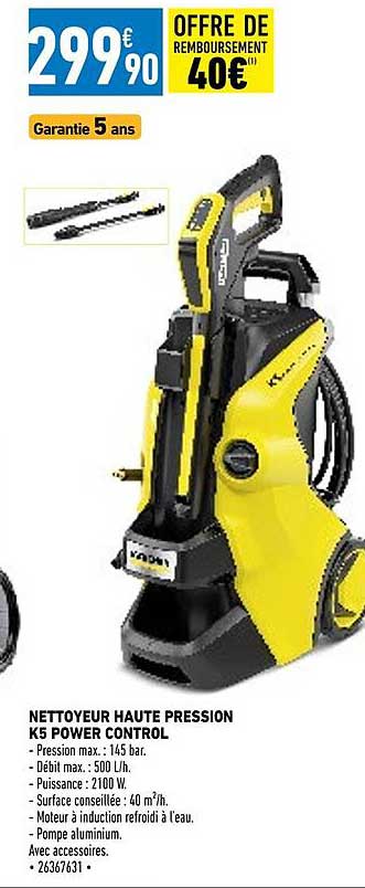 nettoyeur haute pression k5 power control kärcher