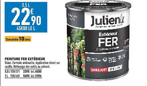 Peinture Fer Extérieur Julien