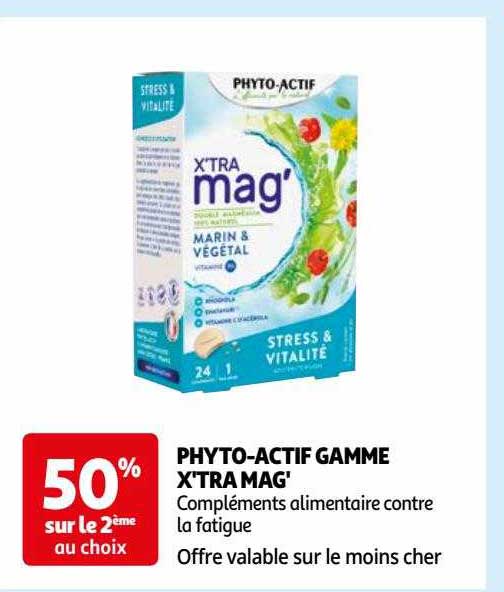 phyto-actif gamme x'tra mag'