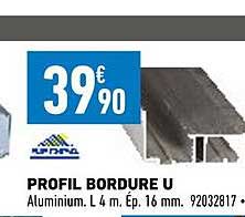 profil bordure u sedpa