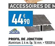 profil de jonction sedpa