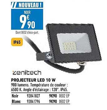 projecteur led 10w zenitech