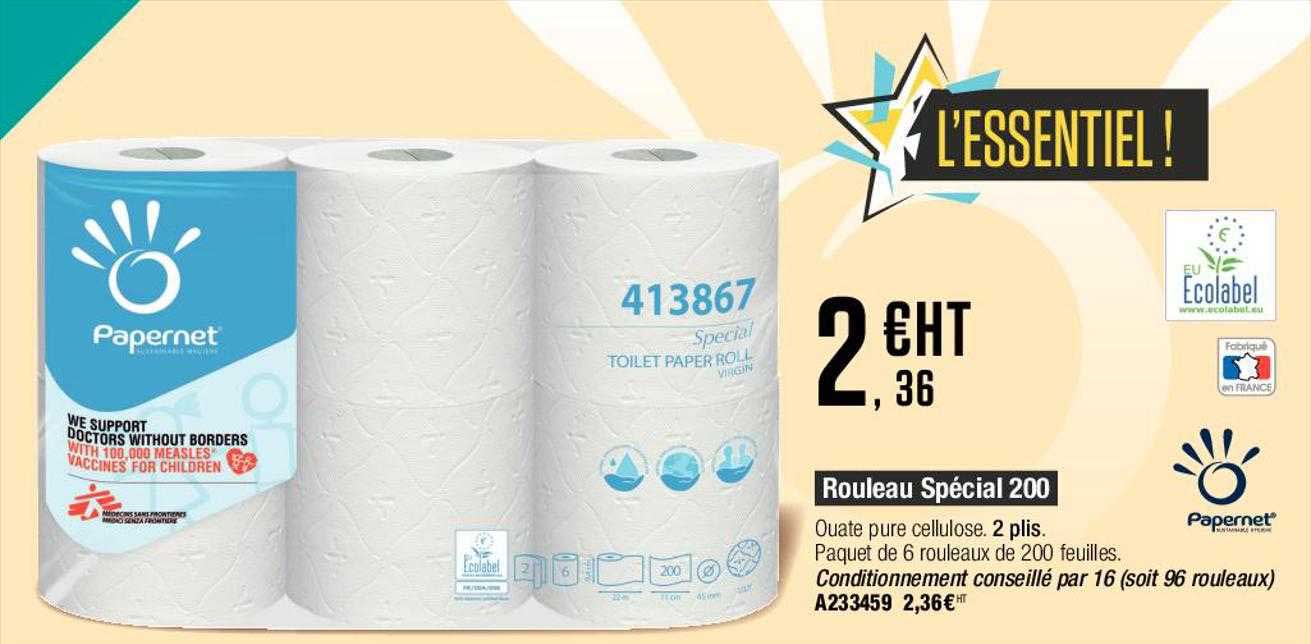 rouleau spécial 200 papernet