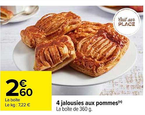 4 Jalousies Aux Pommes