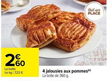 4 Jalousies Aux Pommes