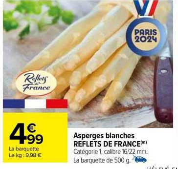 Asperges Blanches Reflets De France