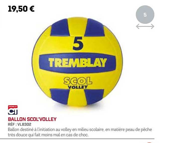 Ballon Scol'volley Ct