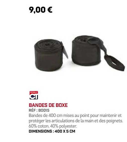bandes de boxe ct